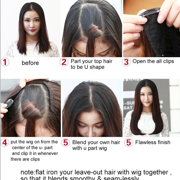 U-Part Wig - Picture 2 of 13